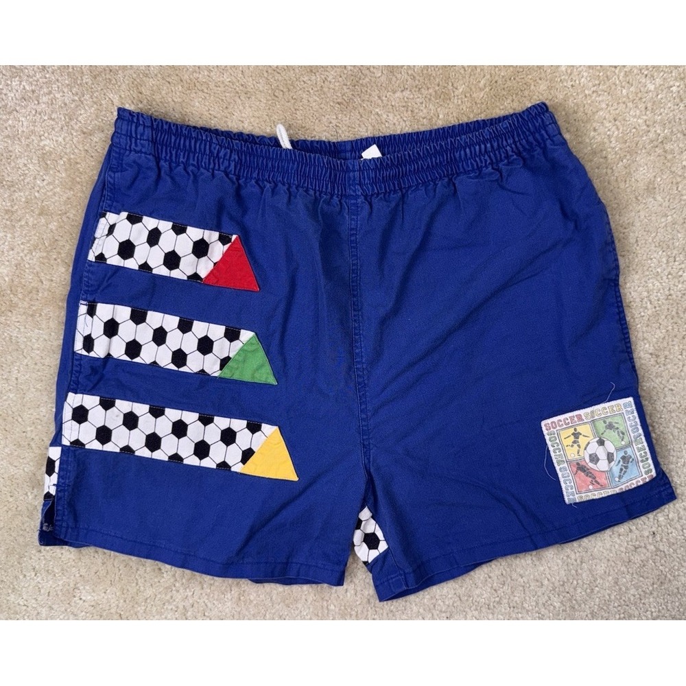 90s Vintage Soccer Shorts Men's M